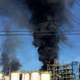 The KMCO Chemical Plant ablaze April 2, 2019.